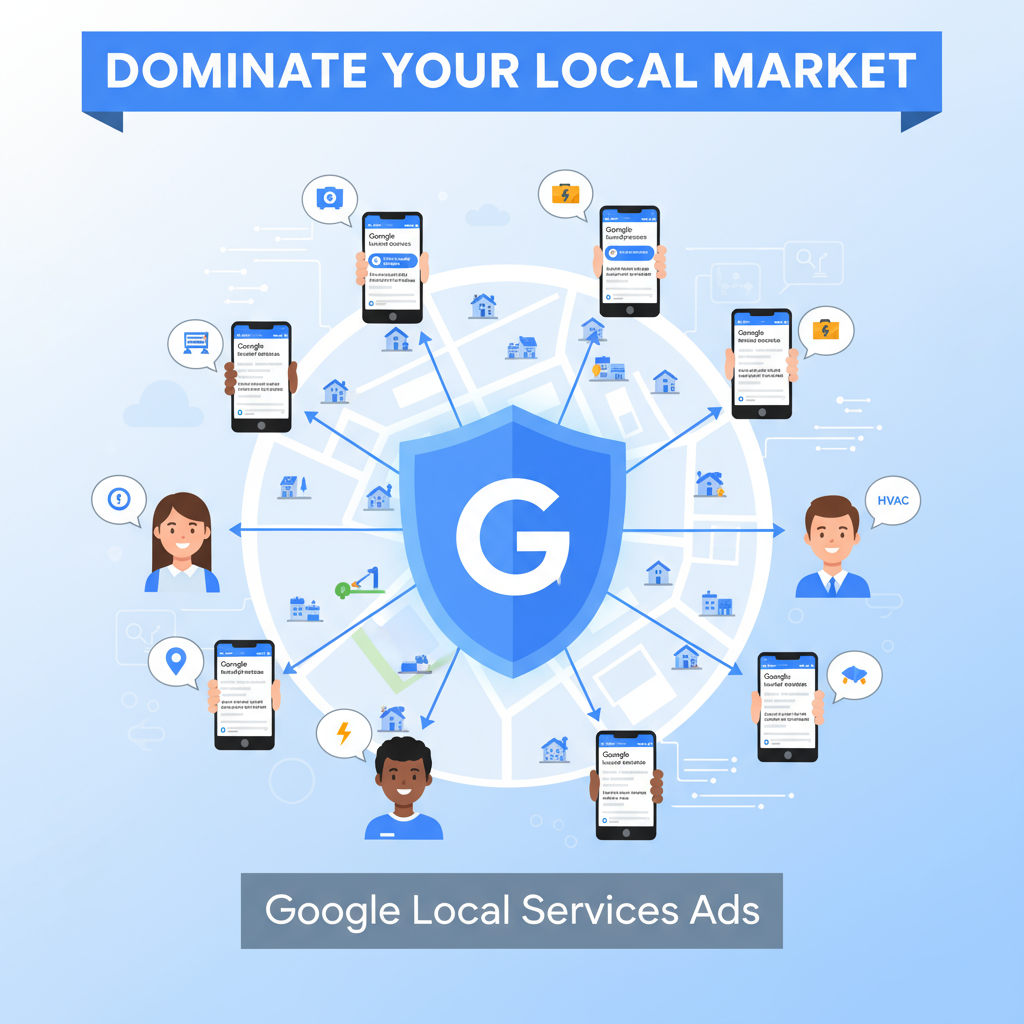 Illustration for Dominate Your Local Market with Google Local Services Ads