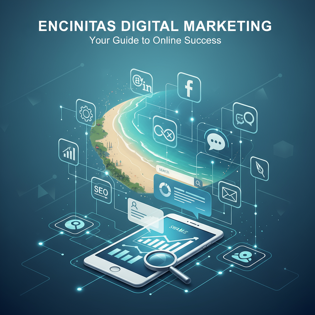 Illustration for Encinitas Digital Marketing: Your Guide to Online Success